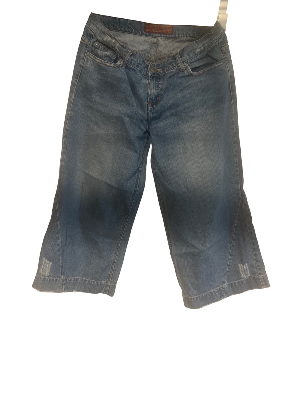 Hot Kiss Premium Denim size 6 Capri’s/Culotte Waist 34”, Length 23” (BIN1-10)